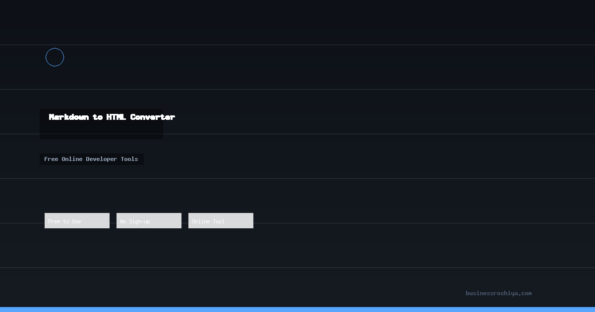 Markdown to HTML Converter
