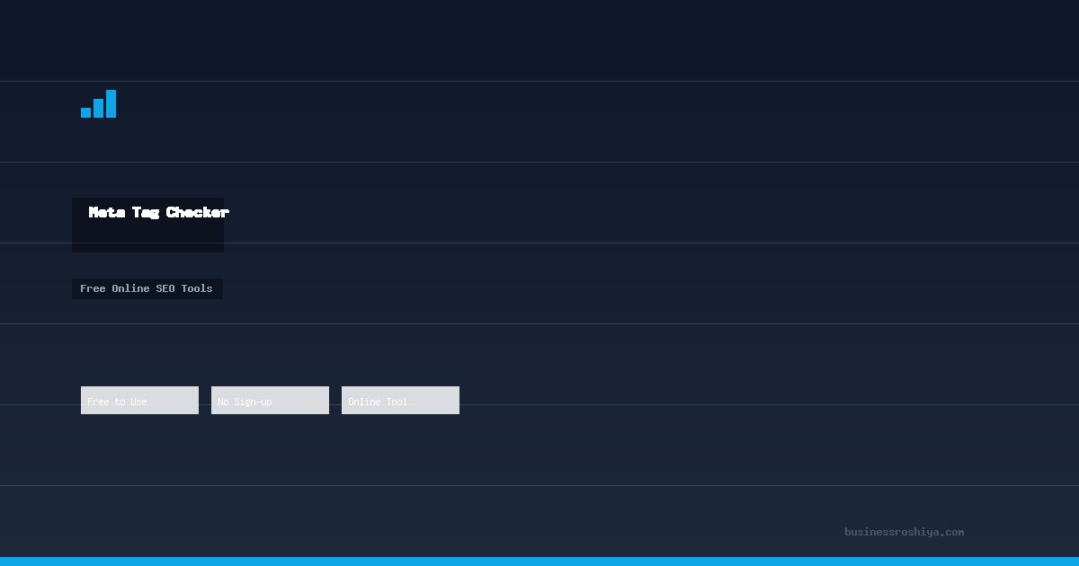 Meta Tag Checker